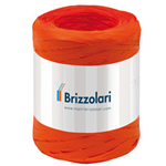 Rafia sintetica 6802 5mmx200mt colore arancione 12 Brizzolari