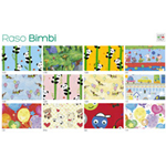 Scatola 100fg carta regalo Raso Bambini 70X100cm Rex Sadoch