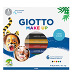 Set 6 matite cosmetiche Make Up colori classici mina da D 6,5mm Giotto