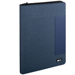 NIJI ITALIANA Portablocco bicolore A4 blu Niji