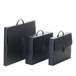BALMAR 2000 Valigetta polionda Every Line Total Black 36,5x56,5cm dorso 5,5cm Balmar