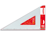 SQUADRA PROFIL ALLUMINIO 60Â° 30CM ARDA