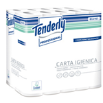 Tenderly Professional Pacco 30 rotoli Carta Igienica 160 strappi salvaspazio Tenderly