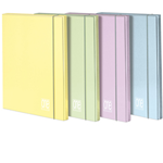 Cartella 3 lembi c/elast. dorso 1cm colori assortiti Pastel One Color Blasetti