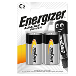 Blister 2 pile mezza torcia C - Energizer Alkaline Power