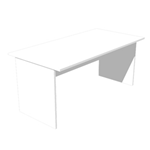ARTEXPORT Scrivania lineare 120X80cm Bianco - EASY
