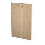 ARTEXPORT Coppia ante in melamin. x Mob.MEDIO Rovere - EASY