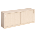 ARTEXPORT Mobile basso con ante scorrevoli 185x46x73cm Rovere - AGORA'
