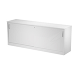 ARTEXPORT Mobile basso con ante scorrevoli 185x46x73cm Bianco - AGORA'