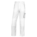 DELTAPLUS PANTALONE da LAVORO Panostyle bianco/grigio Tg. M