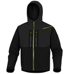 DELTAPLUS Giacca softshell Horten 2 Tg. M nero/giallo