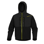 DELTAPLUS Giacca softshell Horten 2 Tg. L nero/giallo