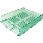 Vaschetta portacorrispondenza Trasparent Colors verde ARDA