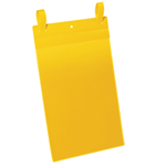 50 buste identificazione con fascette 210x297mm(A4-VERT.)art1750 Giallo DURABLE