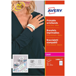 Braccialetti identificativi Bianco 5fg A4 265x18mm (10et/fg laser Avery