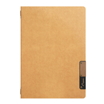 SECURIT Porta MenU' A4-24,5x34cm Beige Nature con 1 INSERTO DOPPIO