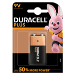 Blister 1 pila MN1604 Duracell PLUS 100 - TRANSISTOR 9V