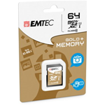 SDXC EMTEC 64GB CLASS 10 GOLD +