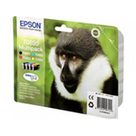 EPSON MULTIPACK T0895 CONT.N.4 CARTUCCE NERO CIANO MAGENTA GIALLO