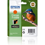 CARTUCCIA ARANCIO EPSON ULTRACHROME HI-GLOSS SERIE MARTIN PESCATORE TAGLIA XL