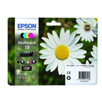 EPSON MULTIPACK 18 CONTENENTE N.4 CARTUCCE SERIE 18/MARGHERITA