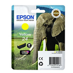 EPSON CARTUCCIA GIALLO CLARIA PHOTO HD SERIE 24 ELEFANTE