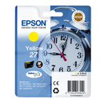 EPSON CARTUCCIA INCHIOSTRO GIALLO DURABRITE ULTRA, SERIE 27/SVEGLIA
