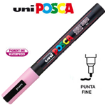Marcatore UNI POSCA PC3M p.fine 0,9-1,3mm rosa UNI MITSUBISHI