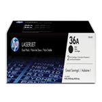 SCATOLA 2 CARTUCCE DI STAMPA HP LASERJET NR. 36