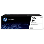 Toner nero ad alta capacitA' LaserJet HP 56X