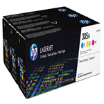 SCATOLA MULTIPACK 3 TONER COLORI CIANO/MAG/GIALLO HP LASERJET NR.305