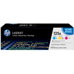 SCATOLA MULTIPACK 3 TONER COLORI CIANO/MAG/GIALLO HP LASERJET NR.125A