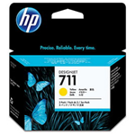 SCATOLA CON 3 CARTUCCE D'INCHIOSTRO HP 711DA 29 ML GIALLO