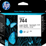 TESTINA DI STAMPA NERO FOTOGRAFICO/CIANO DESIGNJET HP 744