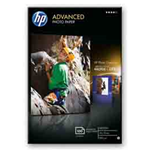 RISMA 25 FG CARTA HP ADVANCED GLOSSY PHOTO PAPER 250 G/MÂ²-10 X 15 CM BORDERLESS