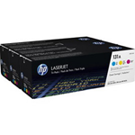 CONFEZIONE DI 3 TONER COLOR HP 131A CIANO/GIALLO/MAGENTA