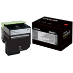LEXMARK TONER NERO 800X1 ALTISSIMA CAPACITA' CX510DE