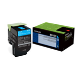 LEXMARK TONER 802SC CIANO RETURN PROGRAM CAPACITA' STANDARD