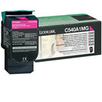 LEXMARK TONER RETURN PROGRAM MAGENTA C540 C543 C544 X543 CAPACITA' STANDARD