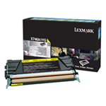 LEXMARK TONER GIALLO RETURN PROGRAM X746 X748