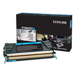 LEXMARK TONER CIANO NON RETURN PROGRAM X746 X748