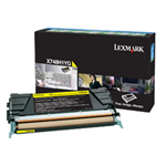 LEXMARK TONER GIALLO RETURN PROGRAM X748 ALTA CAPACITA'