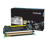 LEXMARK TONER GIALLO NON RETURN PROGRAM X748 ALTA CAPACITA'