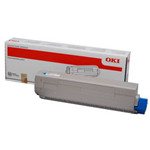 OKI TONER CIANO C822 7300pag