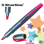 EVIDENZIATORE STARLINE FUCSIA P.SCALPELLO 1-4MM