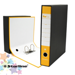 Registratore STARBOX f.to protocollo dorso 5cm giallo STARLINE