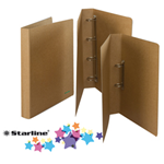 RACCOGLITORE 22X32CM 4 ANELLI D.30 SOLE FSC CARTONE ECO STARLINE