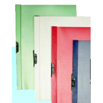 METHODO CARTELLINA PVC C/MOLLA DORSO 7 VERDE SPRING FILE 22X31