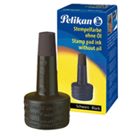 INCHIOSTRO NERO 4K S/OLIO 28ML X CUSCINETTI PELIKAN