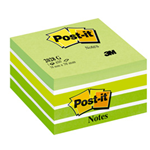 BLOCCO CUBO 450foglietti Post-it 76x76mm 2028-G PASTELLO VERDE